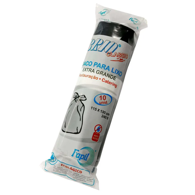 Sacos Lixo 240L 10Un