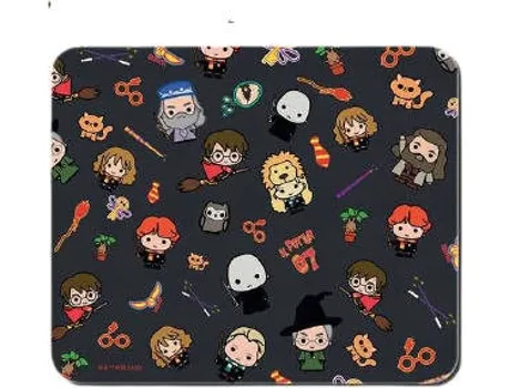 Tapete de Rato ERT Harry Potter (Preto)