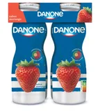 Iogurte Danone puro líquido morango 4x155 g