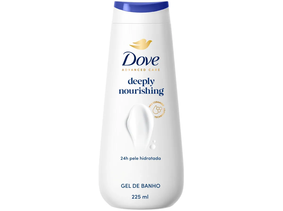 Gel banho DOVE advanced deeply nourishing 225 ml