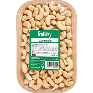 Caju Natural embalagem 200 g - Frutidry