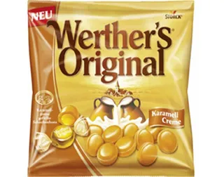 Caramelos werther's original Storck creme 135 g