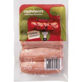 Salsichas de Churrasco Picante Continente
