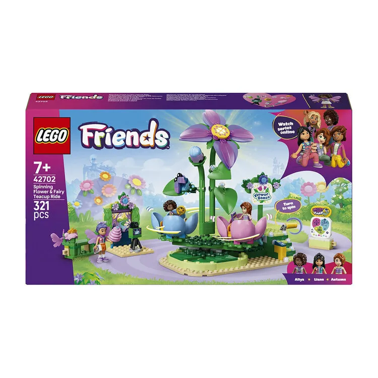 LEGO CARROCEL FLORES FADAS 42702