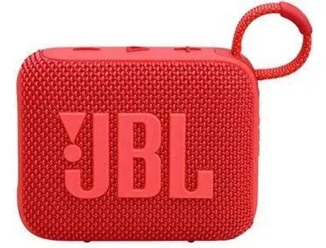 Coluna Bluetooth JBL GO 4 (7 W - Autonomia: 7 horas - Vermelho)