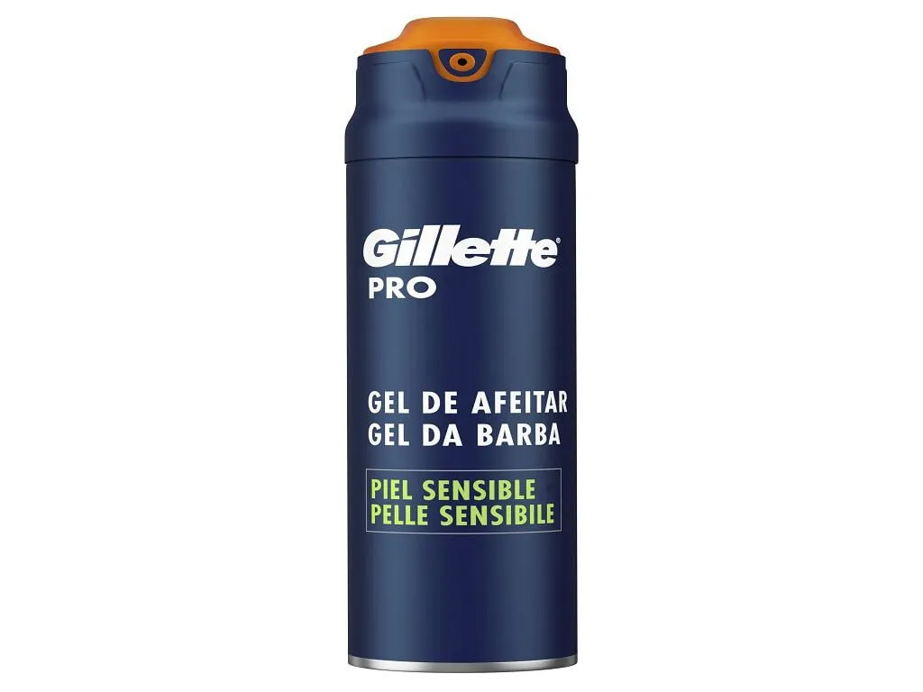 Gel de barbear pele sensivel Gillette pro 200 ml