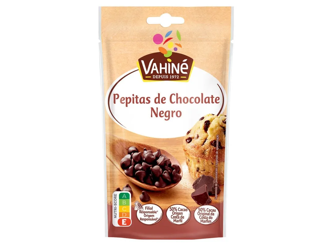Pepitas Vahiné chocolate negro 100 g