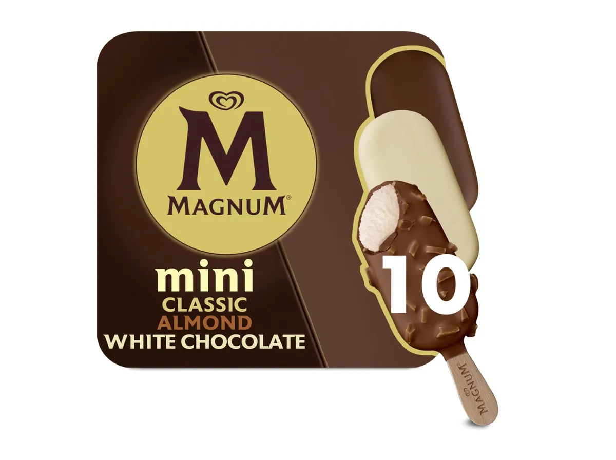 Gelado Magnum mini 3 chocolates 10 x 55 ml