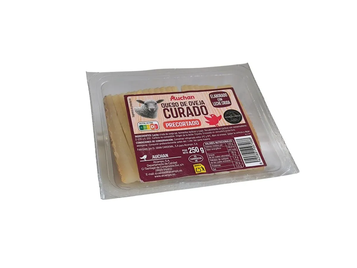 Queijo ovelha curado Auchan 250 g