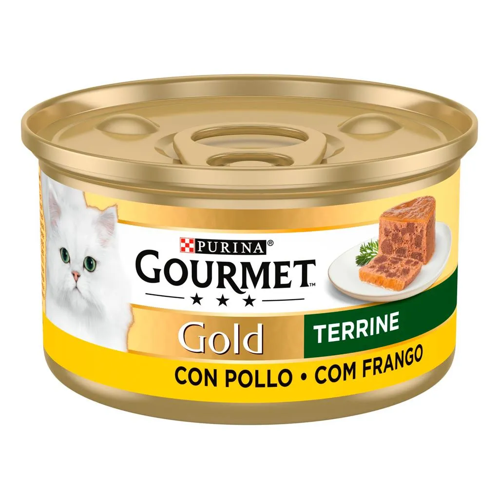 Comida húmida para gato terrine com frango, 85g
