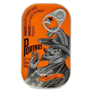 Sardinhas em Tomate Picante 125 g Porthos