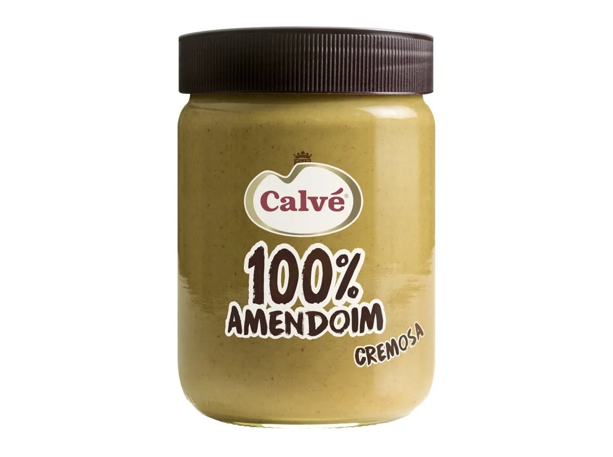 Manteiga Calvé 100% amendoim 350 g
