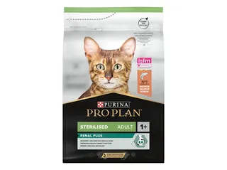 Ração para gato PRO PLAN esterilizado com salmão 3 kg