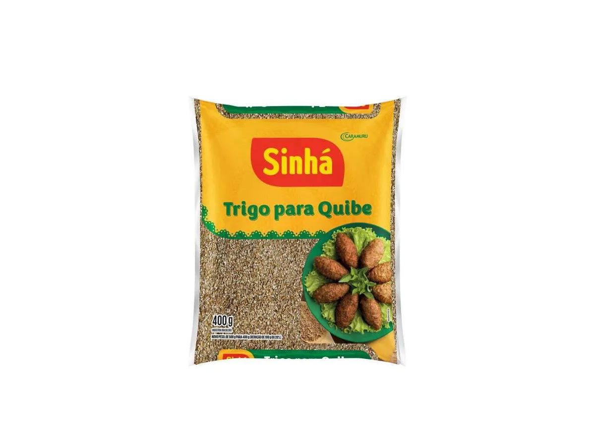 Trigo para quibe Sinhá 400 g