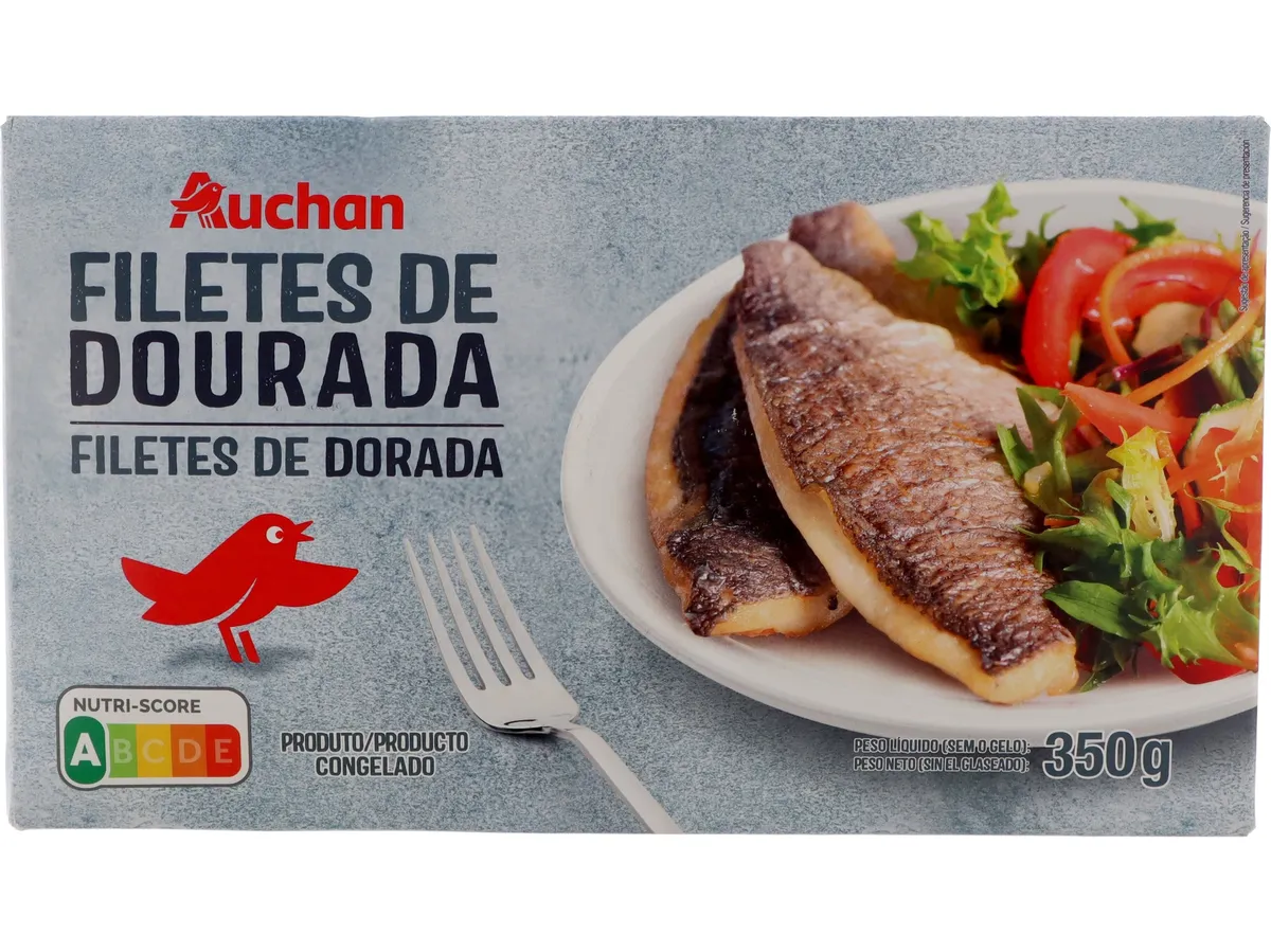 Filetes de dourada Auchan 350 g
