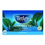 Chá Tetley Preto 20 Saquetas