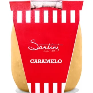 Gelado de Caramelo embalagem 120 ml - Santini
