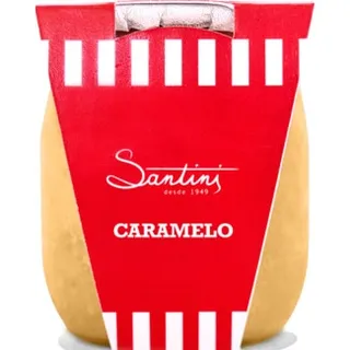 Gelado de Caramelo embalagem 120 ml - Santini