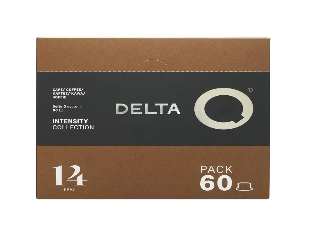 Cápsulas Delta Q café intensidade 14 60un