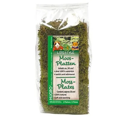 Hugro Placas de musgo aprox. 30 cm, 2 placas