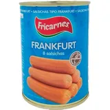 Salsichas Frankfurt 8 unidades embalagem 170 g - Fricarnes