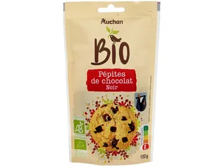 Pepitas de chocolate Auchan BIO 100 g