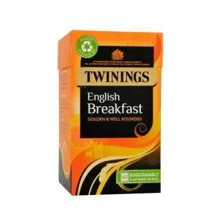 Chá English Breakfast Twinings 40 Saquetas = 100g