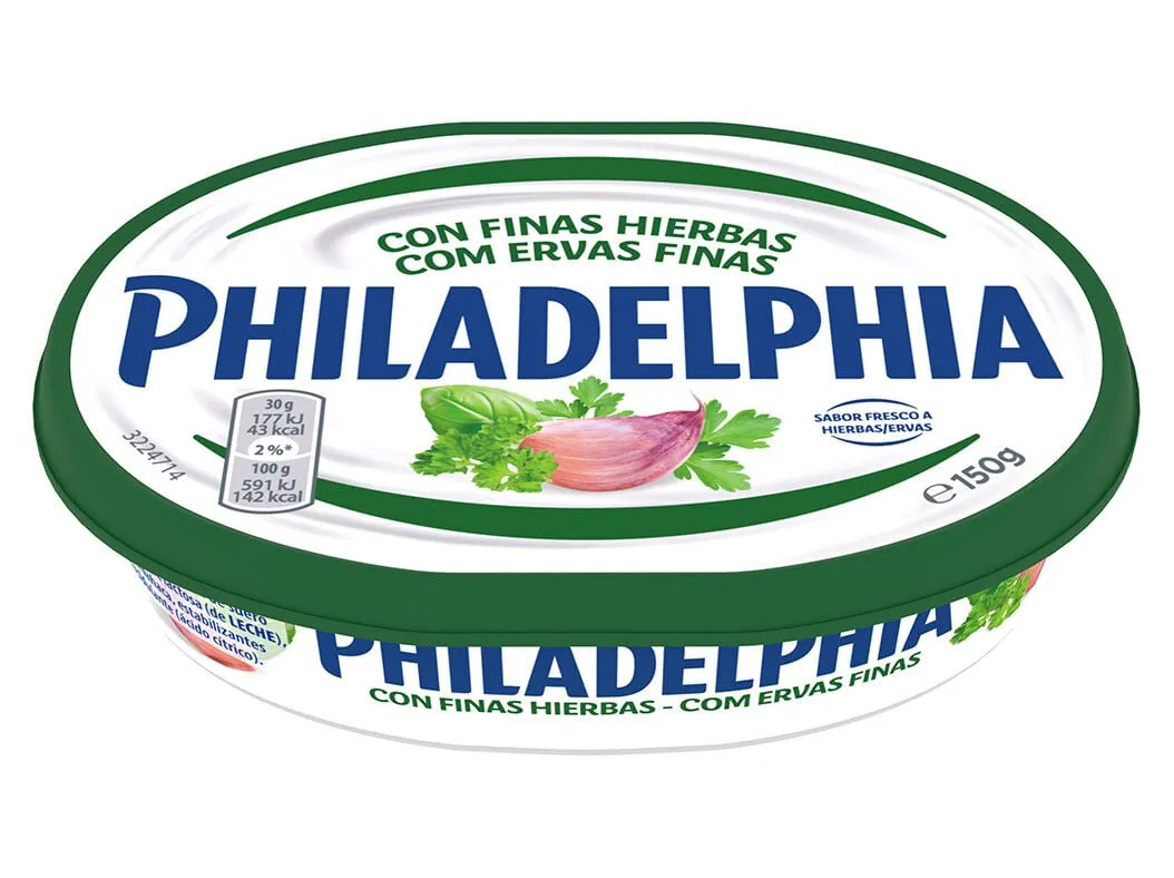 Queijo Philadelphia para barrar com ervas finas 150 g