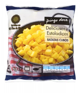 Batatas Pré-Fritas Cubos Pingo Doce
