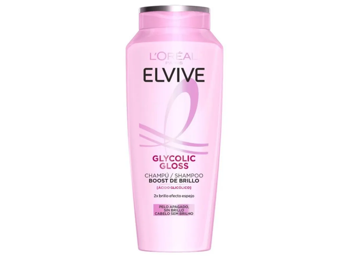 Champô Elvive glycolic gloss 250 ml