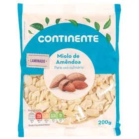 Miolo de Amêndoa Laminada Continente