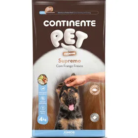 Ração para Cão Júnior Frango Continente Pet Premium