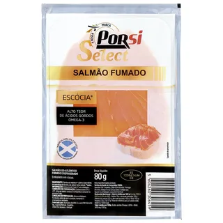 Salmão Fumado Escócia 80g PorSi Select