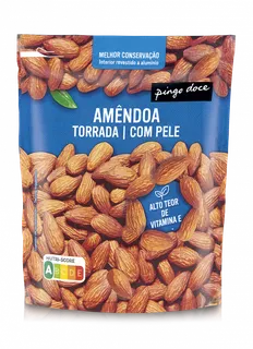 Amêndoa Torrada com Pele Pingo Doce