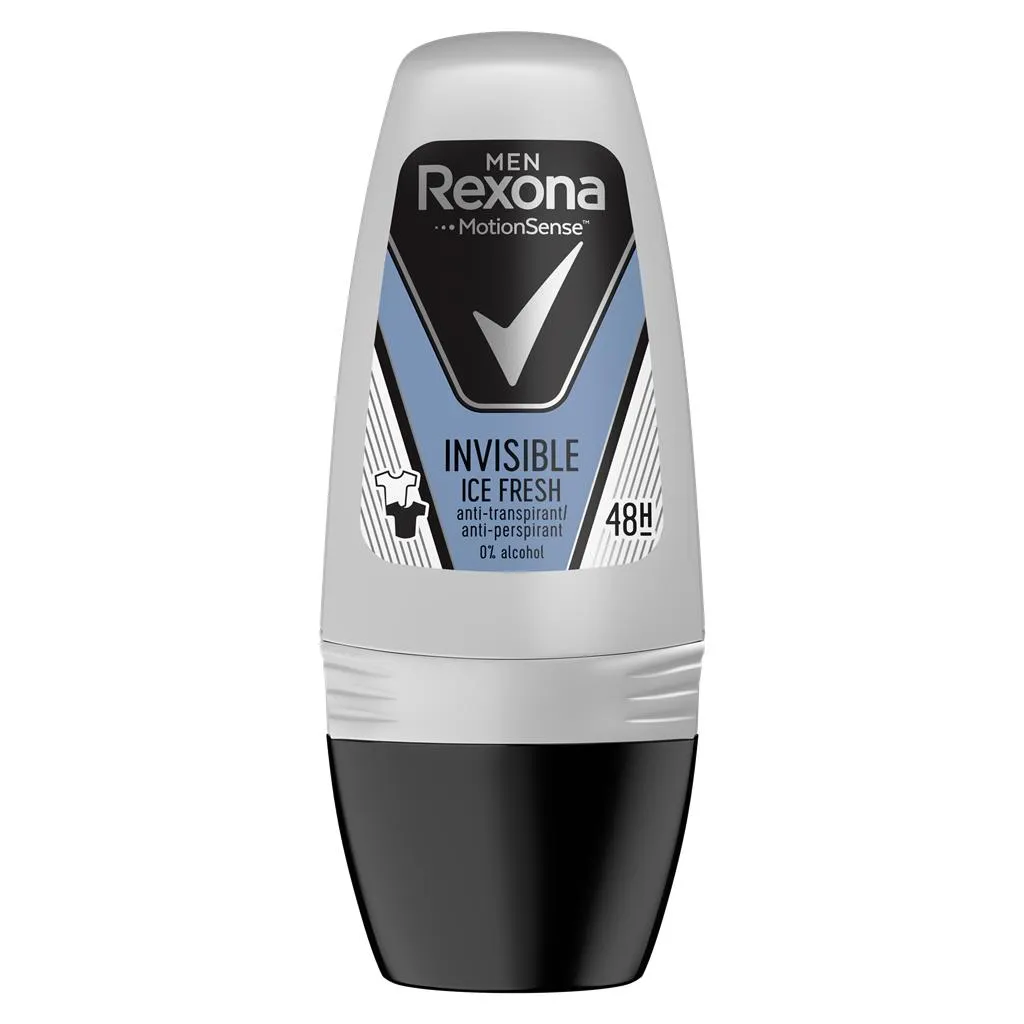 Desodorizante roll-on invisible, ice men