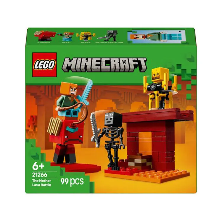 LEGO BATALHA LAVA NETHER 21266