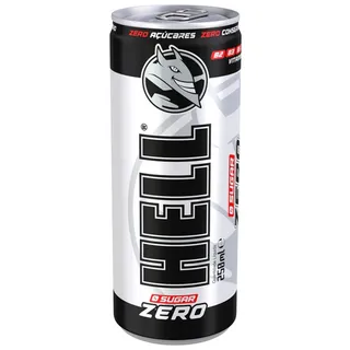 Bebida Energética Energy Zero, 250ml Hell