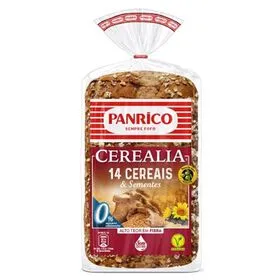 Pão de Forma Cerealia de 14 Cereais e Sementes com Côdea Panrico