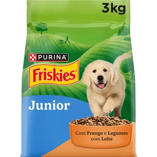 Comida Seca para Cão Júnior com Frango Purina Friskies
