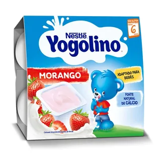 Alimento Lácteo Morango Yogolino