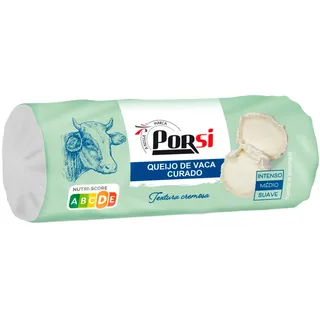 Queijo Vaca Curado em Rolo 140g PorSi