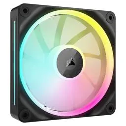 Ventoinha 120mm Corsair 2400RPM iCUE Link LX120 RGB 4 Pinos PWM Preta (Single Pack)