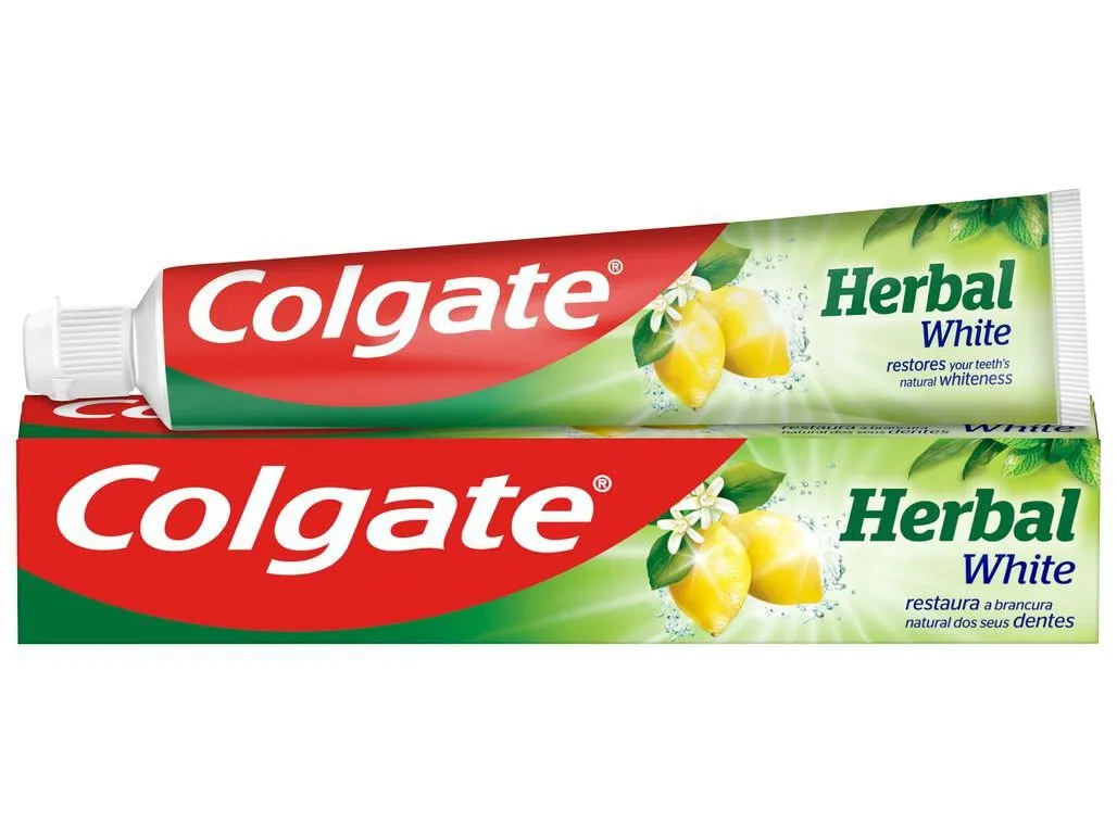 Pasta de dentes herbal branqueadora Colgate 75 ml