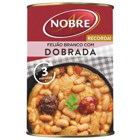 Dobrada com Feijão Branco Nobre