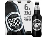 Cerveja Super BOCK sem álcool preta 6 x 0,33 L