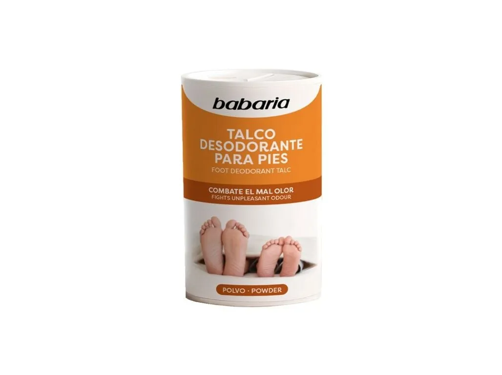 Talco Babaria desodorizante para pés 100 ml