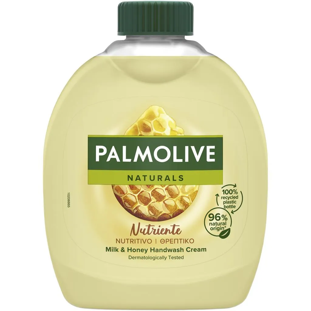 Sabonete líquido leite & mel, recarga, embalagem de 300 ml