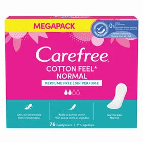 Pensos Diários Cotton Feel Normal Carefree