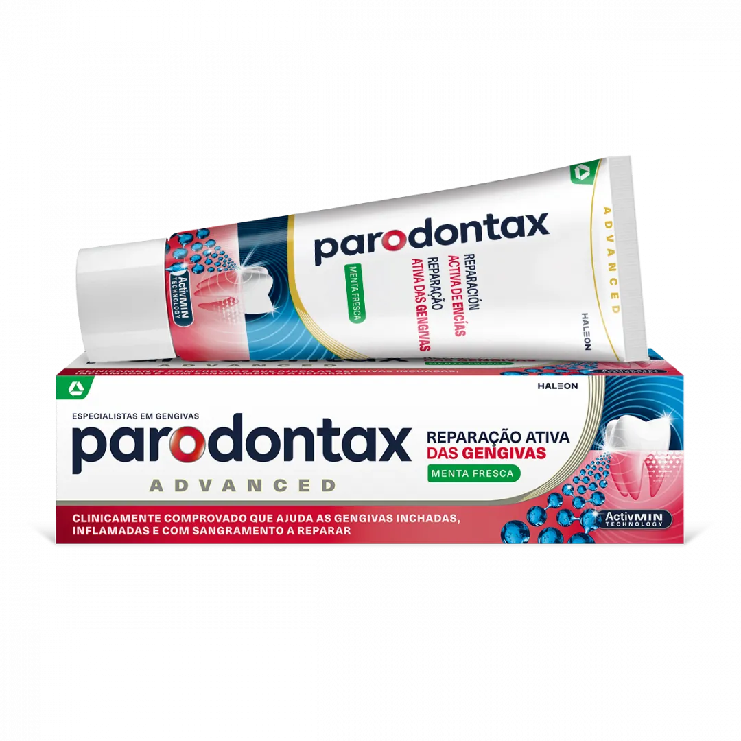 Pasta de Dentes Reparação Ativa das Gengivas Menta Fresca