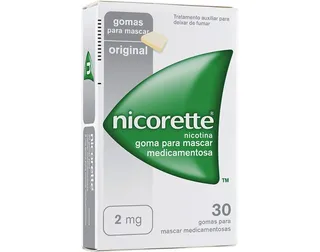 gomas nicorette 2mg 30un